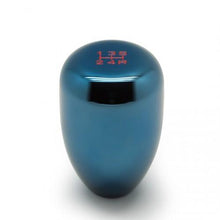 Load image into Gallery viewer, BLOX Racing Limited Series 6-Speed Billet Shift Knob - Electric Blue 10x1.25mm
