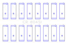 Load image into Gallery viewer, King Engine Bearings Ford 260Ci 289Ci 302 5.0L Windsor (Size STDX) Connecting Rod Bearing Set King Engine Bearings
