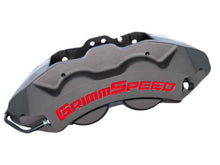 Load image into Gallery viewer, GrimmSpeed 02-21 Subaru WRX/STI 4-Piston Brake Caliper Kit - Gray (For 340mm Rotor)
