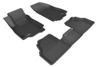 3D MAXpider 2014-2020 Chevrolet Trax Kagu 1st & 2nd Row Floormats - Black | L1CH06501509