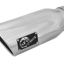 Load image into Gallery viewer, aFe Tips afe MACH Force-Xp Universal Exhaust Tip 4 IN Inlet x 6 IN Outlet x 15 IN L

