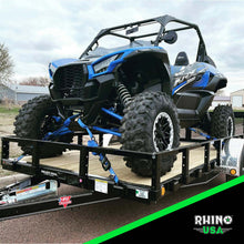 Load image into Gallery viewer, Rhino USA Heavy Duty Ratchet Tie-Down 4-Pack Black 1.6In X 15Ft Cargo Tie-Downs Rhino USA
