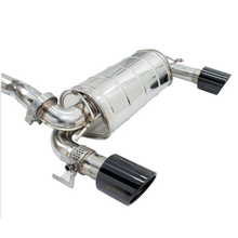 Load image into Gallery viewer, Invidia Catback Invidia 15-18 Ford Focus RS Q300 w/Valve Rolled Black Tip Cat-Back Exhaust
