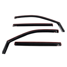 Load image into Gallery viewer, Westin 19-21 Chevy Silverado Crew Cab Pickup In-Channel Wind Deflector 4pc - Smoke Westin
