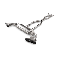 Akrapovic 2020 Mercedes-AMG GLS 63 (X167) Evolution Line Cat Back (Titanium) w/ Carbon Tips | S-ME/TI/15H/1