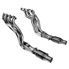 Load image into Gallery viewer, Kooks 10-14 Chevy Camaro SS LS3/L99/ 6.2L 1 7/8in x 3in SS LT Headers Inc 3in x 2 1/2in Green Catted Headers &amp; Manifolds Kooks Headers
