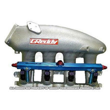 Load image into Gallery viewer, GReddy Nissan SR20DET S14/S15 Short Runner Intake Plenum for Stock Throttle Body

