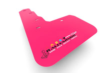 Load image into Gallery viewer, Rally Armor 07-17 Mitsubishi Lancer Pink Mud Flap BCE Logo Mud Flaps Rally Armor   
