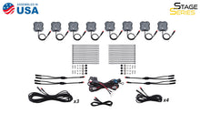 Load image into Gallery viewer, Diode Dynamics Stage Series RGBW LED Rock Light Kit (8-pack) Diode Dynamics

