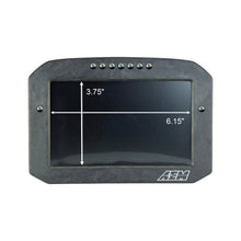 Load image into Gallery viewer, AEM CD-7G Carbon Flush Digital Dash Display w/ Internal 20Hz GPS &amp; Antenna
