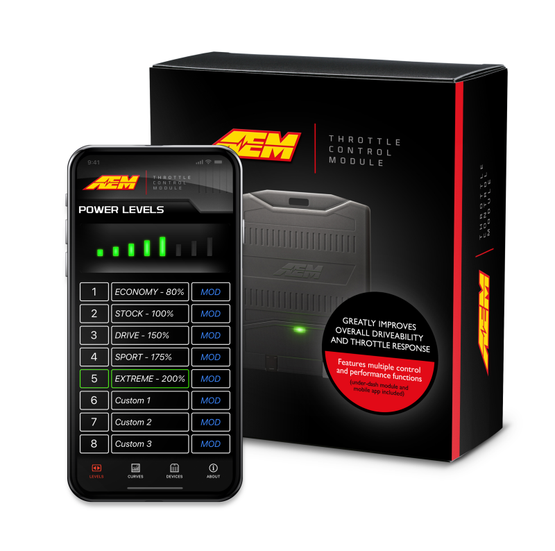 AEM 03-20 Toyota Tacoma/4Runner/FJ Cruiser Throttle Control Module AEM