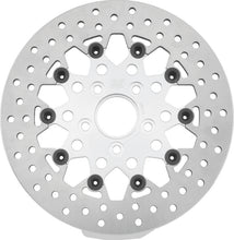 Load image into Gallery viewer, Twin Power 84-17 Big Twin Exc 08-17 FLH FLT Rear 11.5 Floating Rotor Silver Mesh TwinPower
