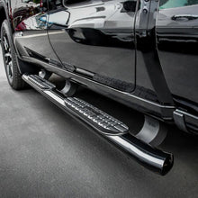 Load image into Gallery viewer, Westin 19-20 Chevrolet/GMC Silverado/Sierra 1500 Double Cab PRO TRAXX 4 Oval Nerf Step Bars - Black Westin
