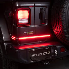 Load image into Gallery viewer, Putco 18-22 Jeep Wrangler JL/19-22 Ram 1500 18in Split Light Blade Direct Fit Kit Red/Amber/White Light Tailgate Bar Putco
