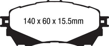 Load image into Gallery viewer, EBC 14+ Mazda 6 2.5 Ultimax2 Front Brake Pads Brake Pads - OE EBC   
