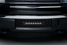 Load image into Gallery viewer, Putco 11-14 Ford F-150 - EcoBoost Bumper Grille Insert - Black SS Diamond w/ 10in Luminix Light Bar Grilles Putco
