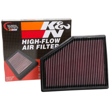 Load image into Gallery viewer, K&amp;N 15-18 BMW 740I L4-3.0L F/I Replacement Drop In Air Filter
