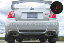 Load image into Gallery viewer, Rally Armor 11-14 Subaru WRX/STI (Sedan Only) Black UR Mud Flap w/Red Logo Mud Flaps Rally Armor   
