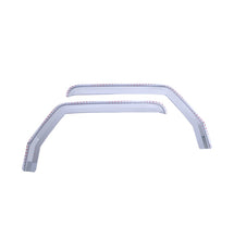 Load image into Gallery viewer, Putco 20-21 Jeep Gladiator JT/JL Element Chrome Window Visors (Front Only) Wind Deflectors Putco
