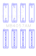 Load image into Gallery viewer, King Engine Bearings Honda C27A4 (Size +0.75mm) Main Bearing Set King Engine Bearings
