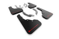 Rally Armor 22-24 Hyundai Santa Cruz Black UR Mud Flap w/Red Logo Mud Flaps Rally Armor   