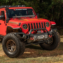 Load image into Gallery viewer, Rugged Ridge Venator Front Bumper W/Overrider &amp; Winch Tray JL Rugged Ridge
