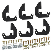Load image into Gallery viewer, Westin 14-18 Chevy/GMC Silverado/Sierra 1500/2500/3500 Double Cab Outlaw Drop Nerf Bars Tex Black | 20-13715

