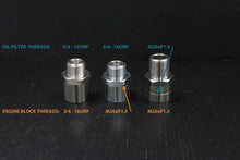 Load image into Gallery viewer, GReddy O/C ADAPTER TYPE-E ENG: 3/4-16UNF FILT: 3/4-16UNF 12AN | 12401124

