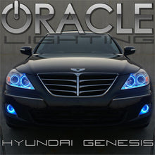 Load image into Gallery viewer, Oracle 09-10 Hyundai Genesis LED Headlight Halo Kit - Blue
