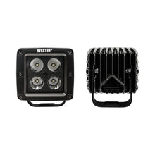 Load image into Gallery viewer, Westin HyperQ LED Auxiliary Lights 3in x 3in cube 20w Flood - Black Westin
