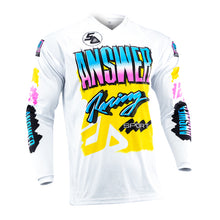 Load image into Gallery viewer, Answer 26 LE Syncron Artifacts Jersey 50 Years Neon Yellow/White/Blue Youth - Large
