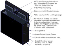Load image into Gallery viewer, Tuffy Laptop Computer Lockbox W/ Keyed Lock Cargo Boxes &amp; Bags Tuffy Products
