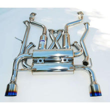 Load image into Gallery viewer, Invidia 02-08 Nissan 350z Gemini Single Layer Titanium Tip Cat-back Exhaust
