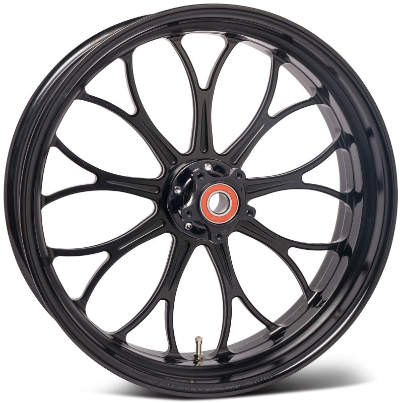 Performance Machine 21x3.5 Forged Wheel Revolution  - Black Ano Performance Machine