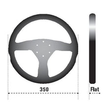Load image into Gallery viewer, Sparco Steering Wheel L505 Lap 5 Blk/Blk/Blk
