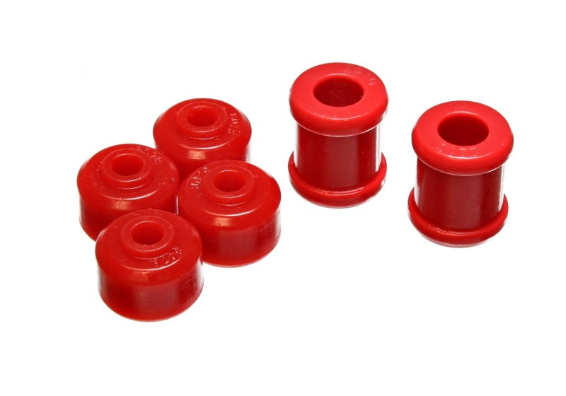 Energy Suspension 88-98 GM Silverado 1/2 Ton C-10/C1500 P/U 2WD Red Front Shock Bushing Set Bushing Kits Energy Suspension