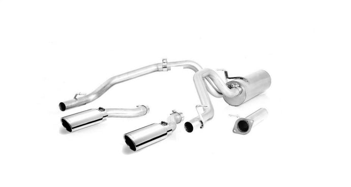 Gibson 25+ Dodge Ram 3.0L Crew Cab Std Bed Cat-Back Dual Sport Exhaust - Polished SS Tips Gibson