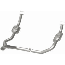 Load image into Gallery viewer, MagnaFlow Conv DF 95-99 Range Rover 4.0/4.6L GEMS Y-Pipe Assembly *NOT FOR SALE IN CALIFORNIA*
