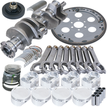 Load image into Gallery viewer, Eagle Oldsmobile 45 4.500in Crank 7.100in H-Beam -15cc Inv Dome 4.165in Pistons Balanced Assembly Eagle

