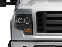 Load image into Gallery viewer, Raxiom 09-14 Ford F-150 Super White LED Halo Projector Headlights- Blk Housing (Clear Lens) Headlights Raxiom
