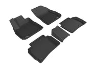 3D MAXpider 2016-2020 Chevrolet Malibu Kagu 1st & 2nd Row Floormats - Black | L1CH07701509