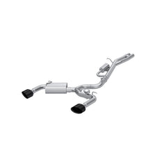 Load image into Gallery viewer, MBRP 17-20 Audi RS3 2.5T T304 SS 3in Cat-Back Dual Split Rear w/ Oval Black Chrome Tips Axle Back MBRP   
