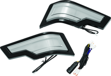Load image into Gallery viewer, Kuryakyn Tracer Tour Pak Rear Lights Black Smoke Lens Misc Powersports Kuryakyn   
