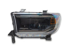 Load image into Gallery viewer, Raxiom 07-13 Toyota Tundra CXR Series LED Projector Headlights- Black Housing- Clear Lens | TU41737

