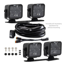 Load image into Gallery viewer, Borne Off-Road 21+ Bronco Light Pods 4pc Ditch 3x3 Spot Borne Off-Road

