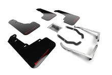 Load image into Gallery viewer, Rally Armor 18-23 Subaru Crosstrek Black UR Mud Flap w/Red Logo Mud Flaps Rally Armor   
