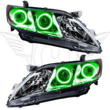 Load image into Gallery viewer, Oracle 07-09 Toyota Camry LED Headlight Halo Kit - Green
