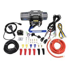 Load image into Gallery viewer, Superwinch 4500 LBS 12V DC 15/64in x 40ft Steel Rope Roller Fairlead SP 45 Winch Superwinch
