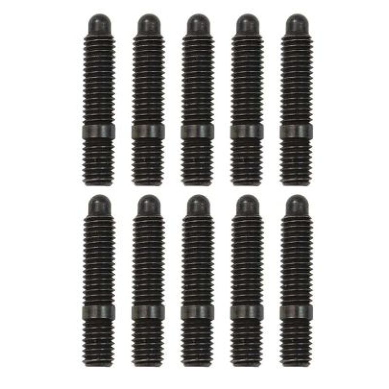 Moroso Bullet Nose Black OX Studs - M8 X 1.25 X 41mm (10 Pack) Fittings Moroso   