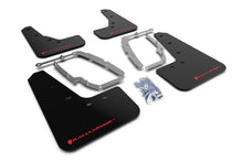 Load image into Gallery viewer, Rally Armor 17-23 Tesla Model 3 Black UR Mud Flap w/Red Logo Mud Flaps Rally Armor   
